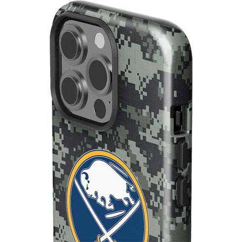 NHL Buffalo Sabres Camo iPhone 15 Pro Impact Case